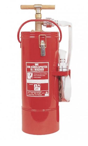 Kindswater Kübelspritze A10, DIN 14405